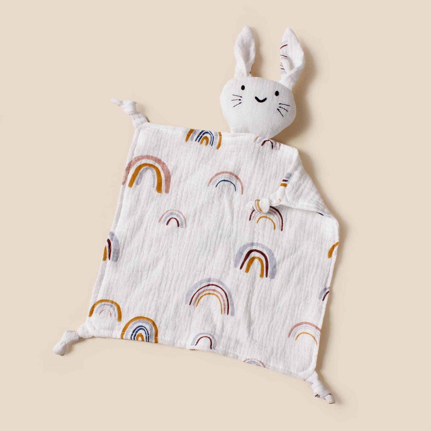 Coco Bear Muslin Bunny Comforter