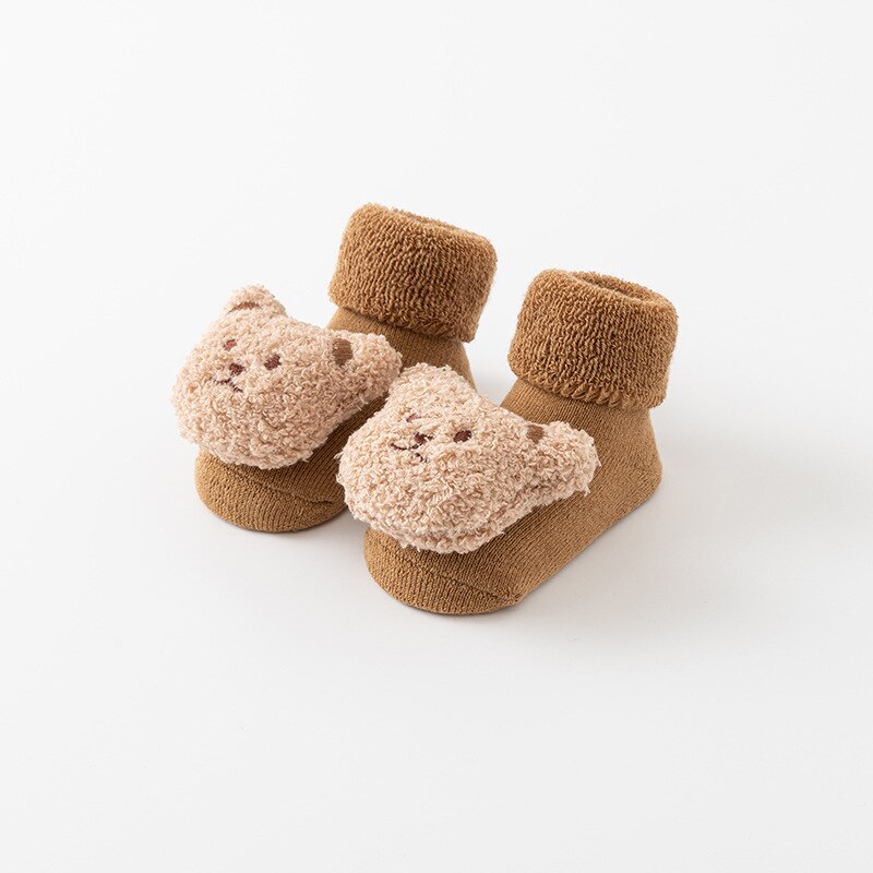 Coco Bear Cuddly Slipper Socks