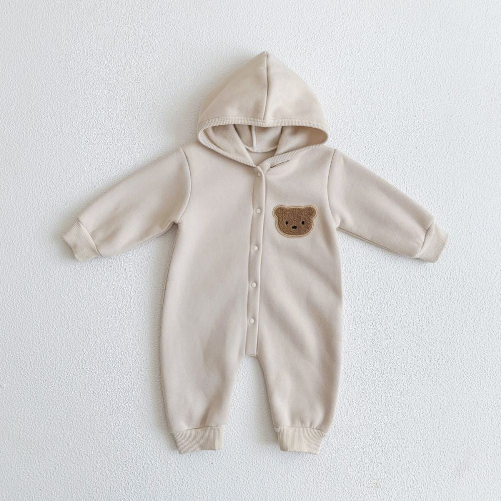 Coco Bear Hooded All-In-One Suit