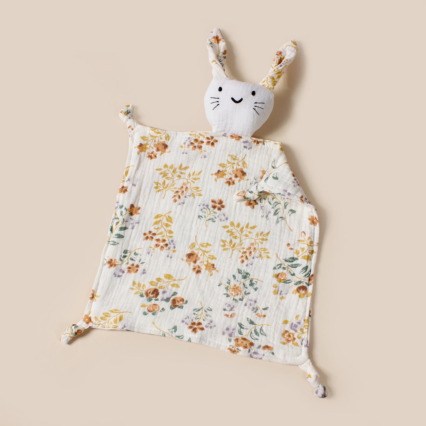 Coco Bear Muslin Bunny Comforter