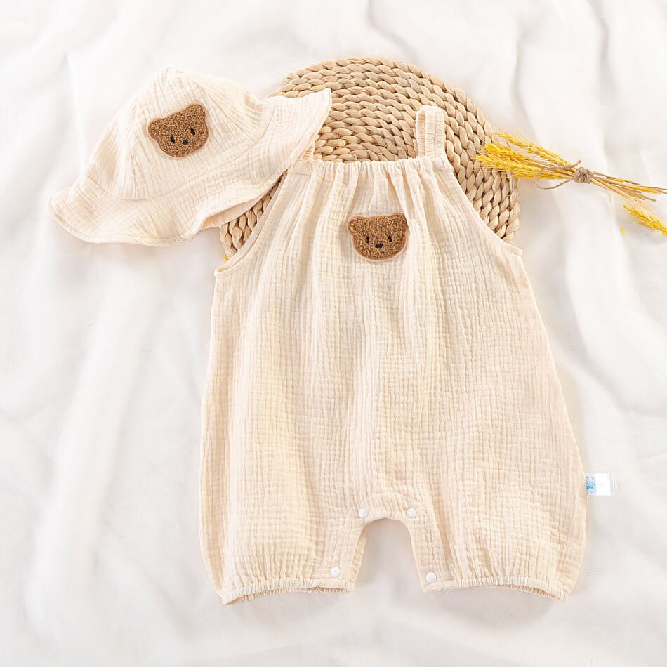 Coco Bear Romper Set