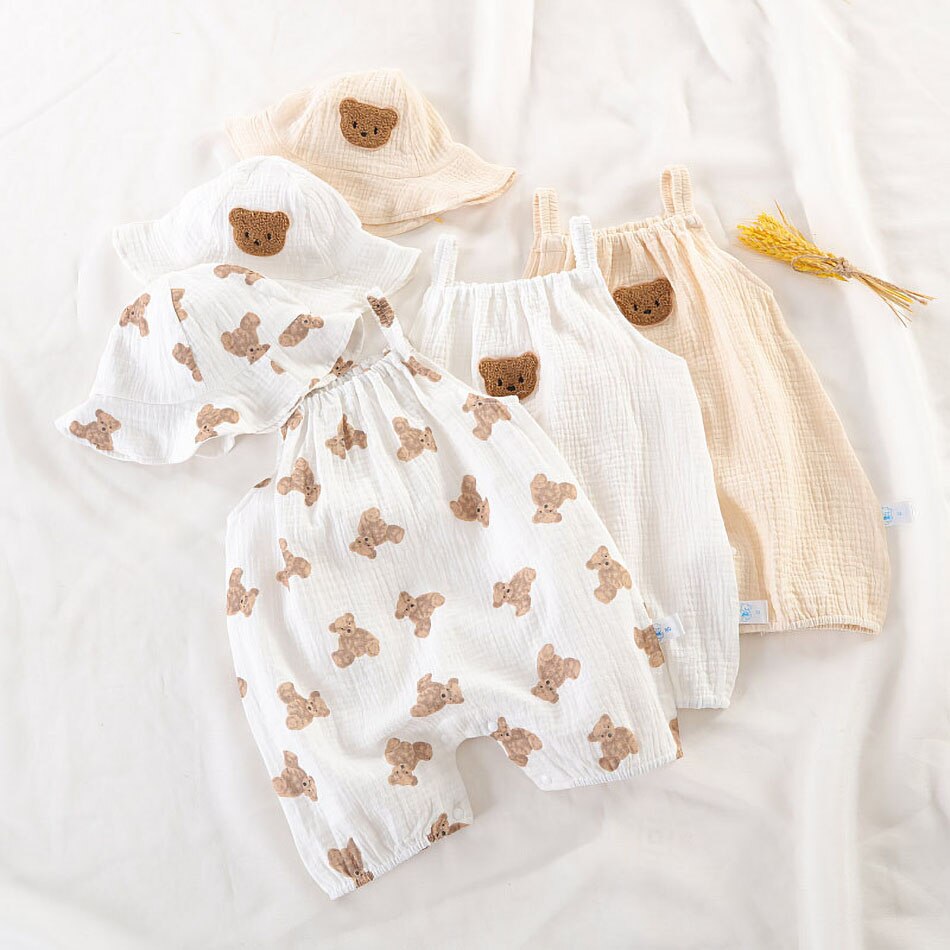 Coco Bear Romper Set