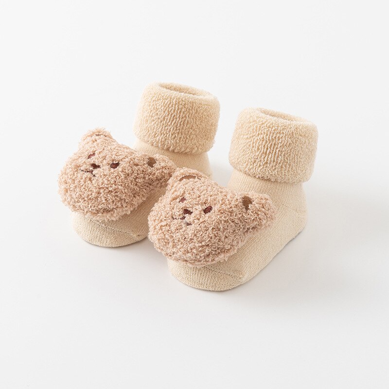 Coco Bear Cuddly Slipper Socks