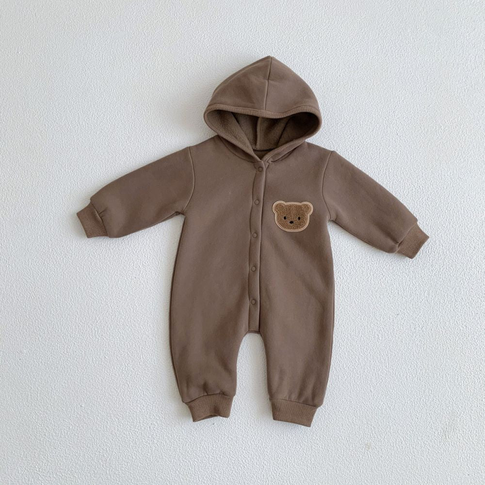 Coco Bear Hooded All-In-One Suit