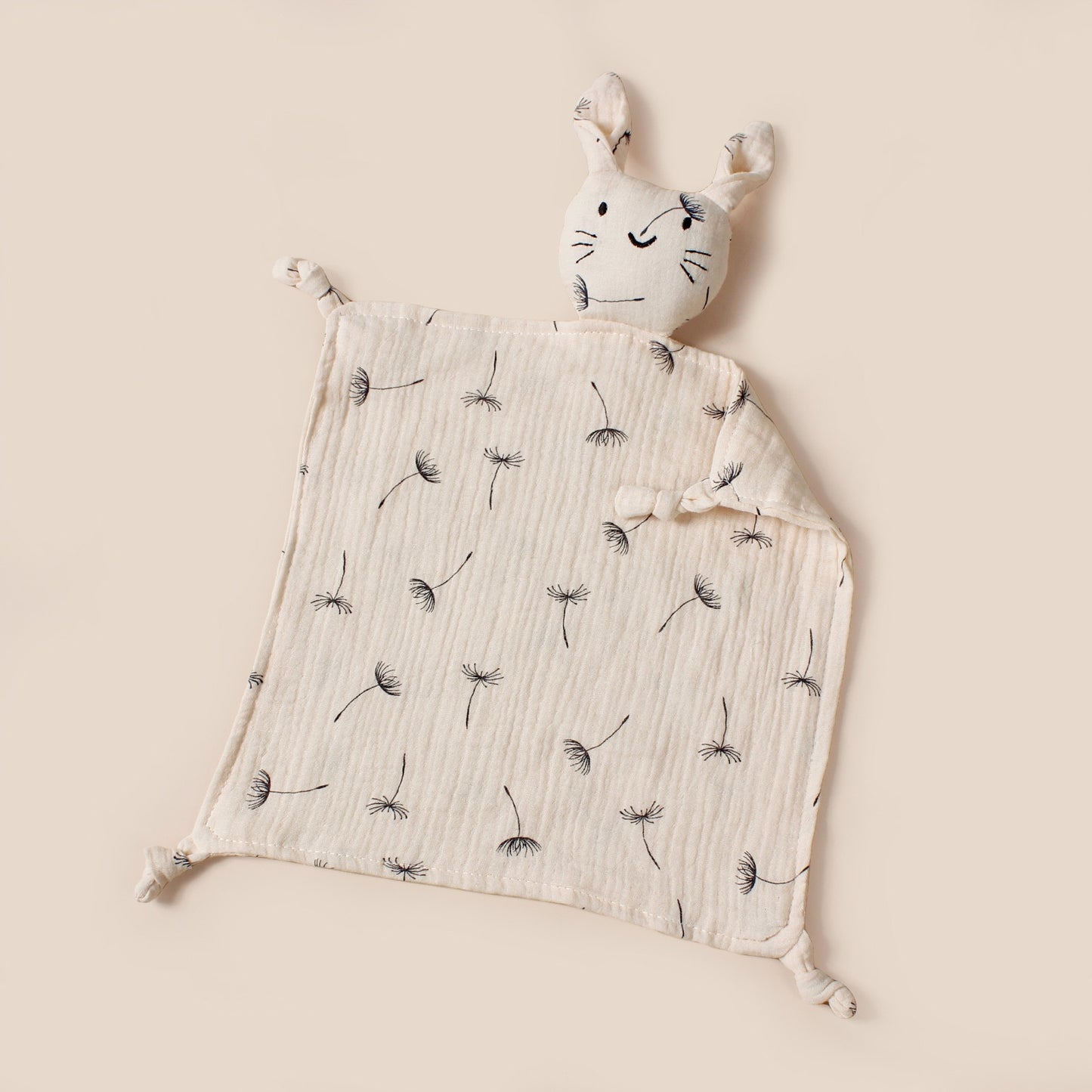 Coco Bear Muslin Bunny Comforter