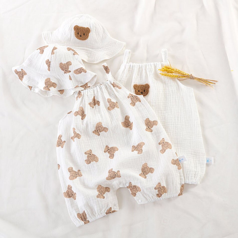 Coco Bear Romper Set