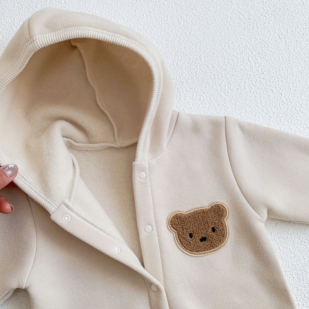 Coco Bear Hooded All-In-One Suit