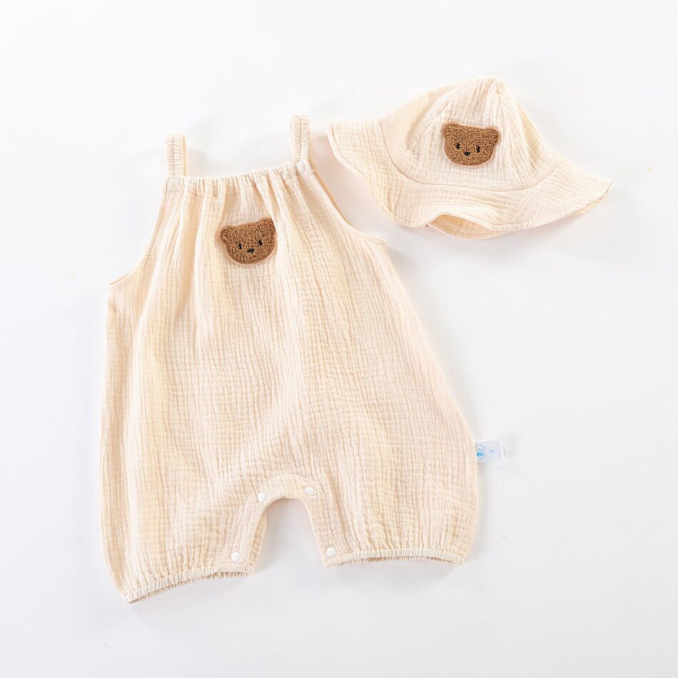 Coco Bear Romper Set