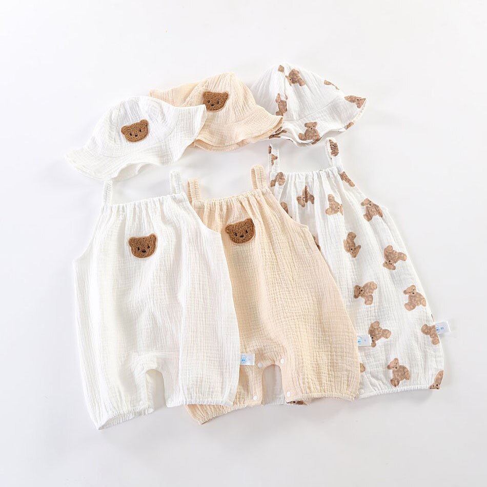 Coco Bear Romper Set